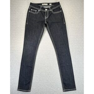 BKE Stella Skinny low rise Women (27R/30X32 1/2) black Sexy rock & Roll jeans